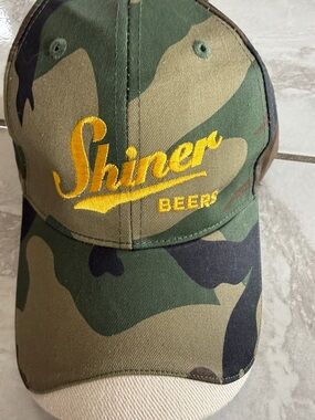 Shiner Beers Camo Hat